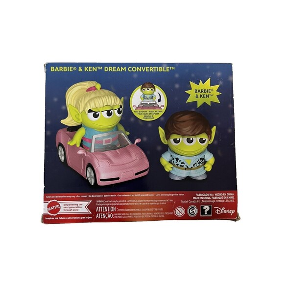 Pixar Alien Remix Barbie & Ken Dream Convertible - Picture 7 of 8